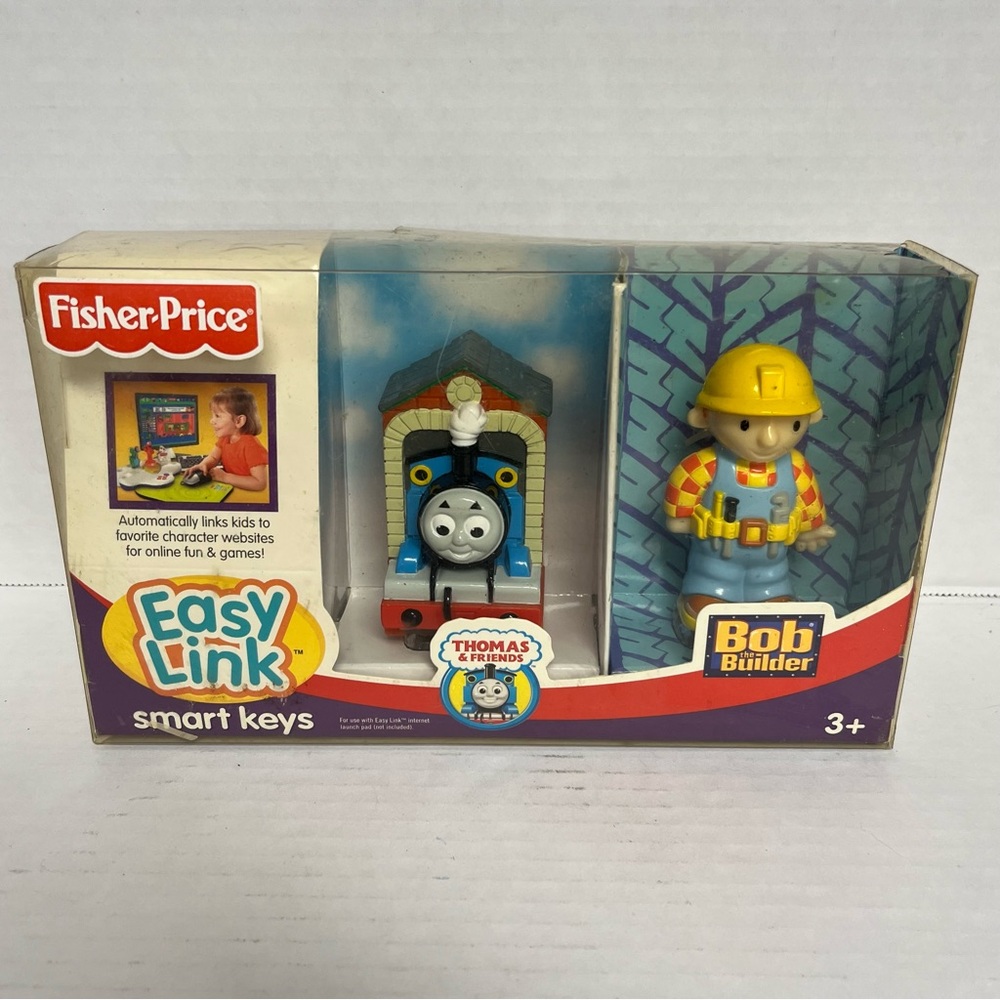 Fisher Price Easy Link Smart Keys Bob the Builder & Thomas the Train